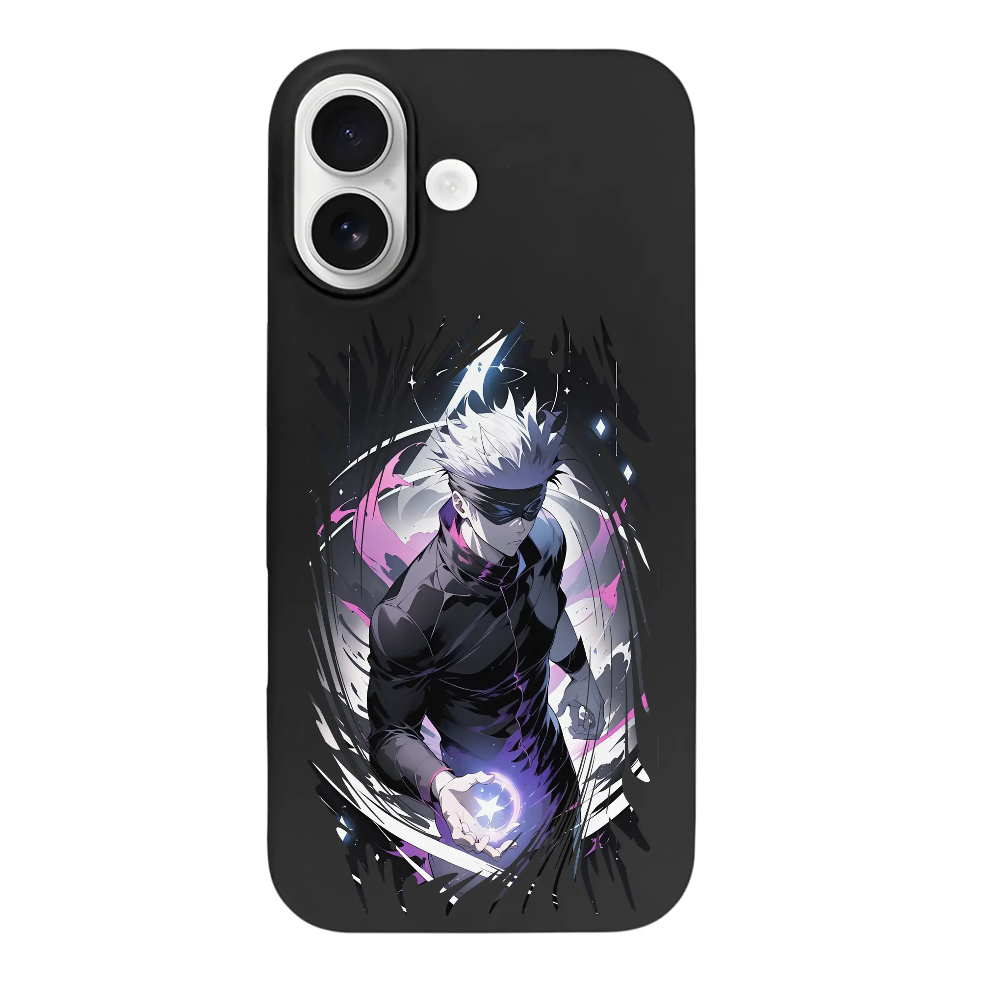 呪術廻戦 グッズ,五条 悟 - iPhone 17 シリーズ シリコンケース 薄型 耐衝撃 指紋防止 ソフトタッチカバー 精密フィット 傷防止 保護ケース iPhone 17/17 Air/17 Pro/17 Pro Max 対応